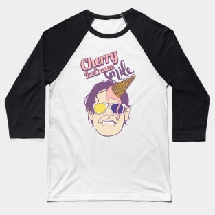 Cherry Ice Cream Smile Baseball T-Shirt